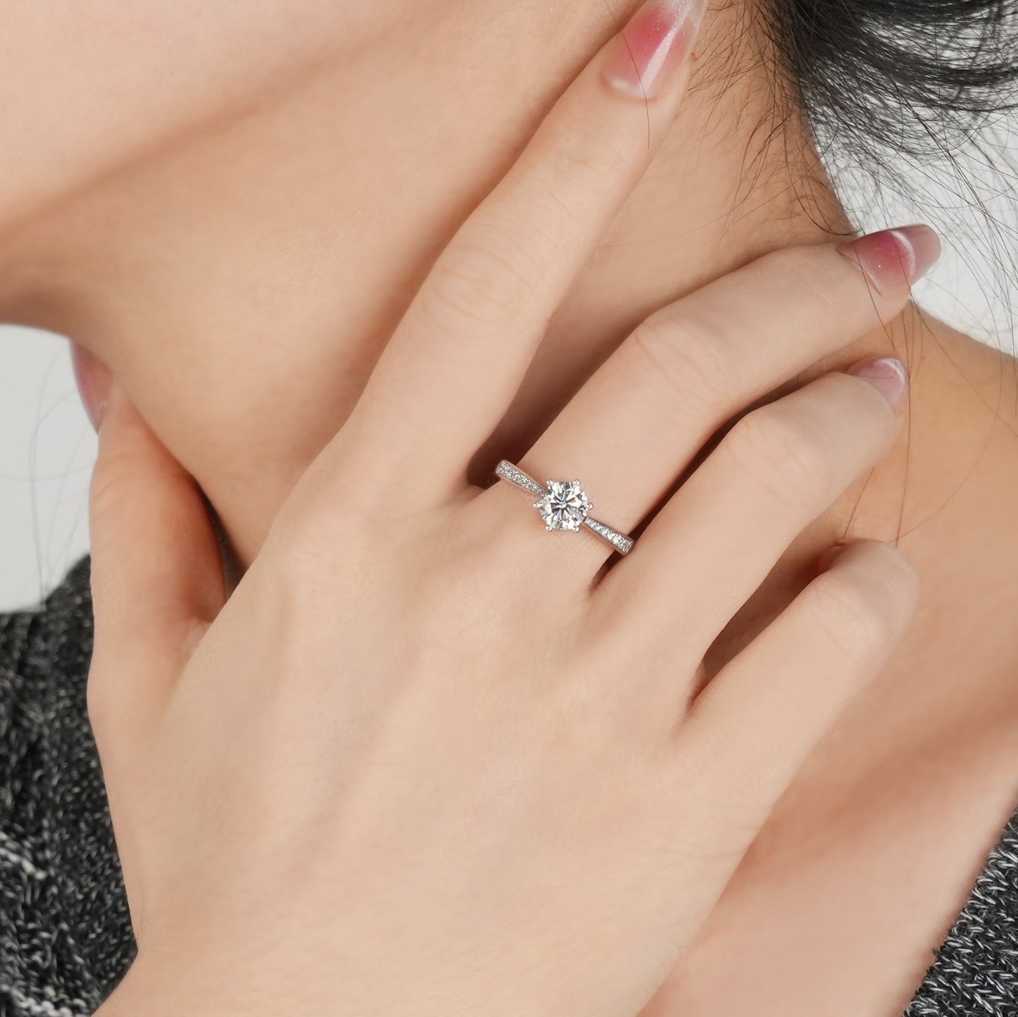 Starlight Six Claw Diamond Ring