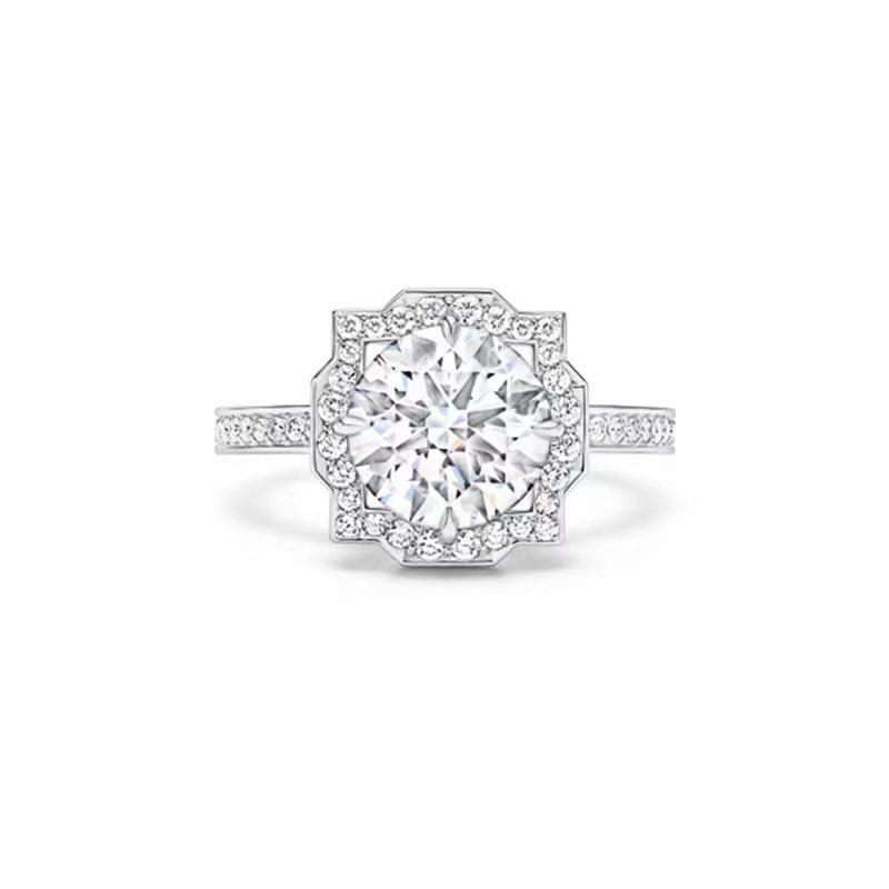 Celestial Halo Lab-Grown Diamond Ring