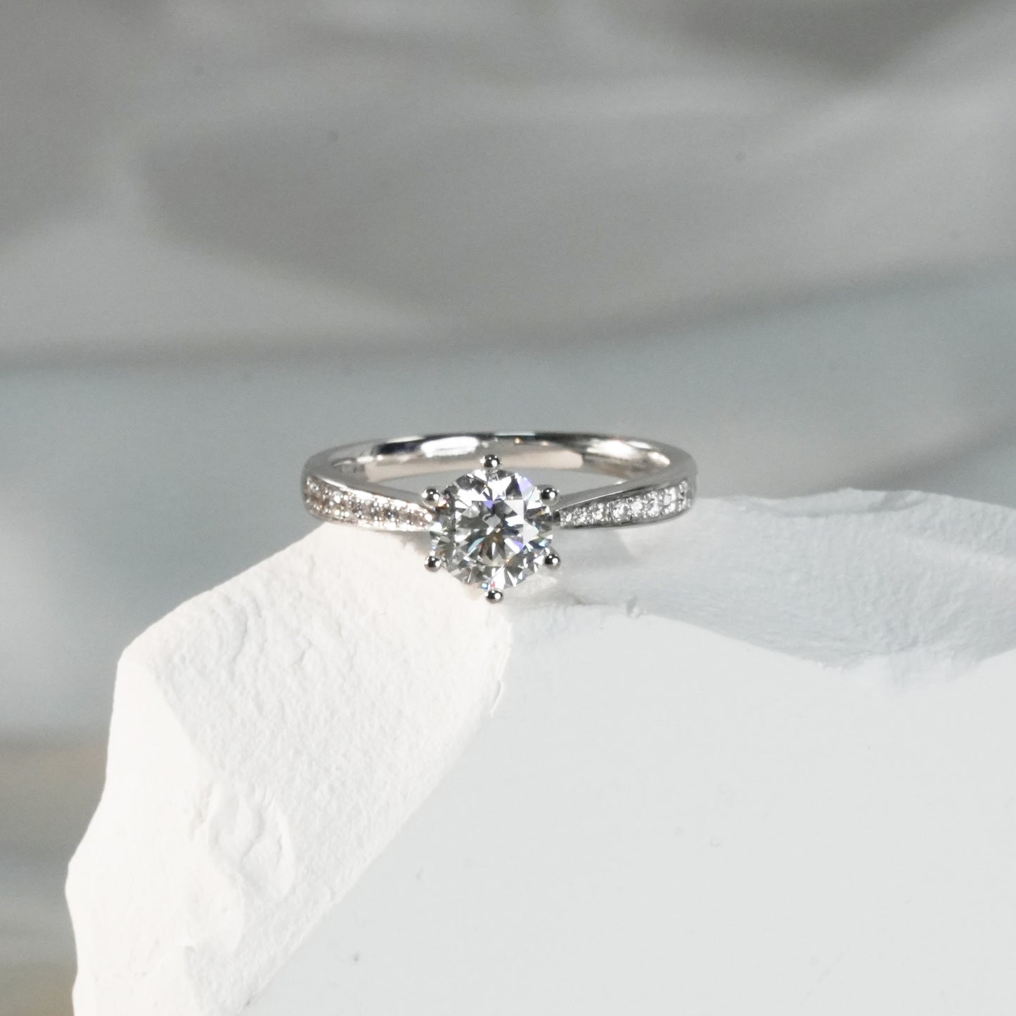 Starlight Six Claw Diamond Ring