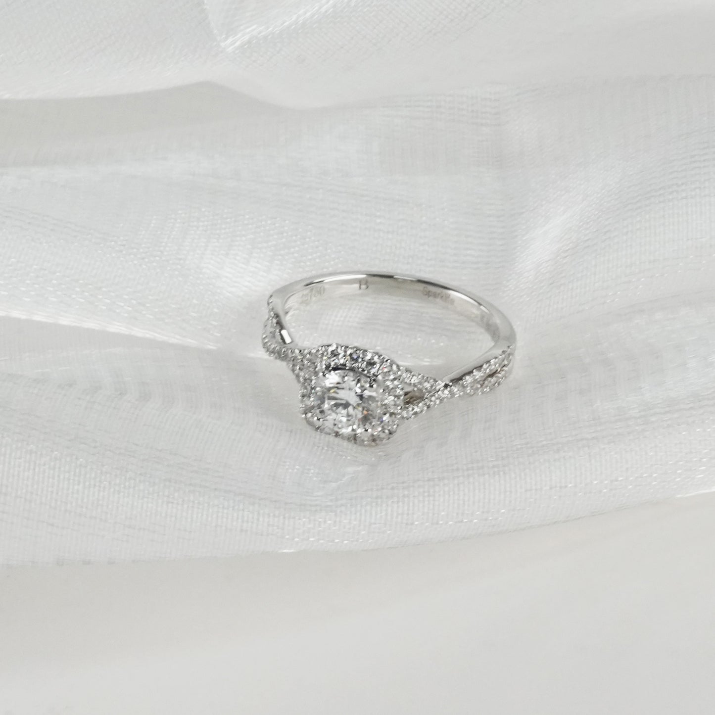 Sugar Cube Twisted Arm Ring