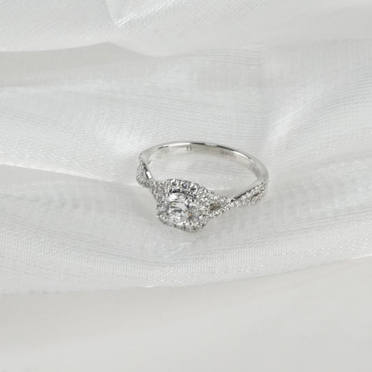 Sugar Cube Twisted Arm Ring