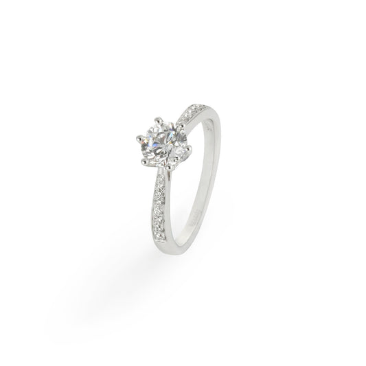 Starlight Six Claw Diamond Ring