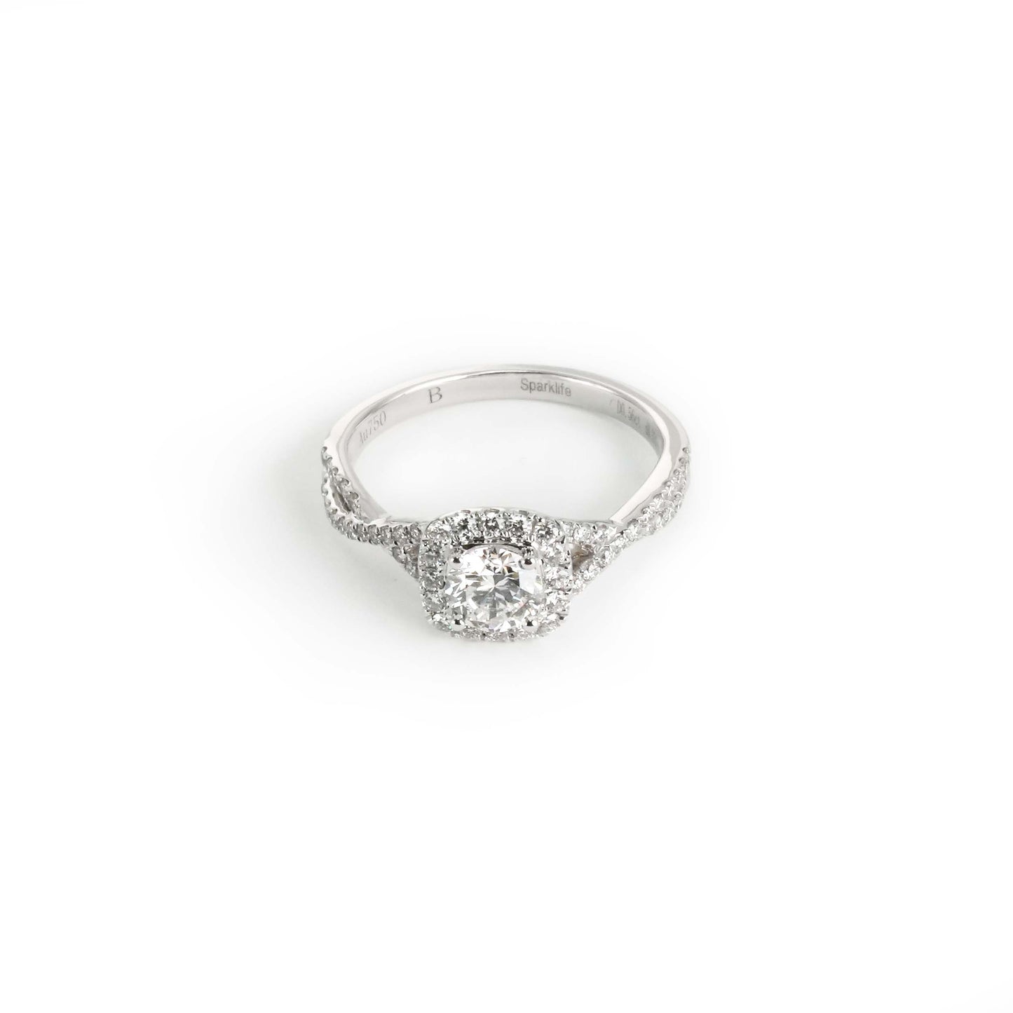 Sugar Cube Twisted Arm Ring