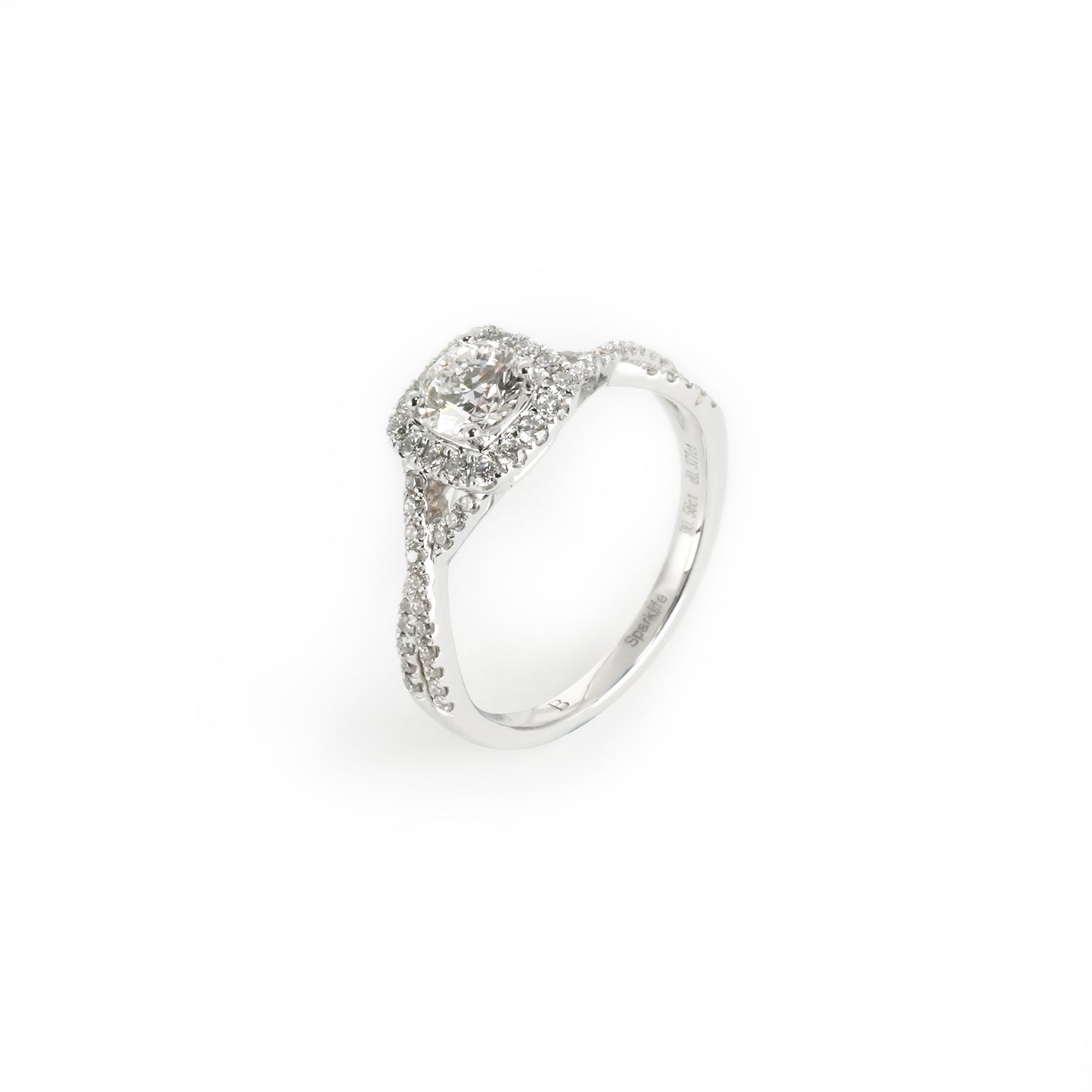 Sugar Cube Twisted Arm Ring