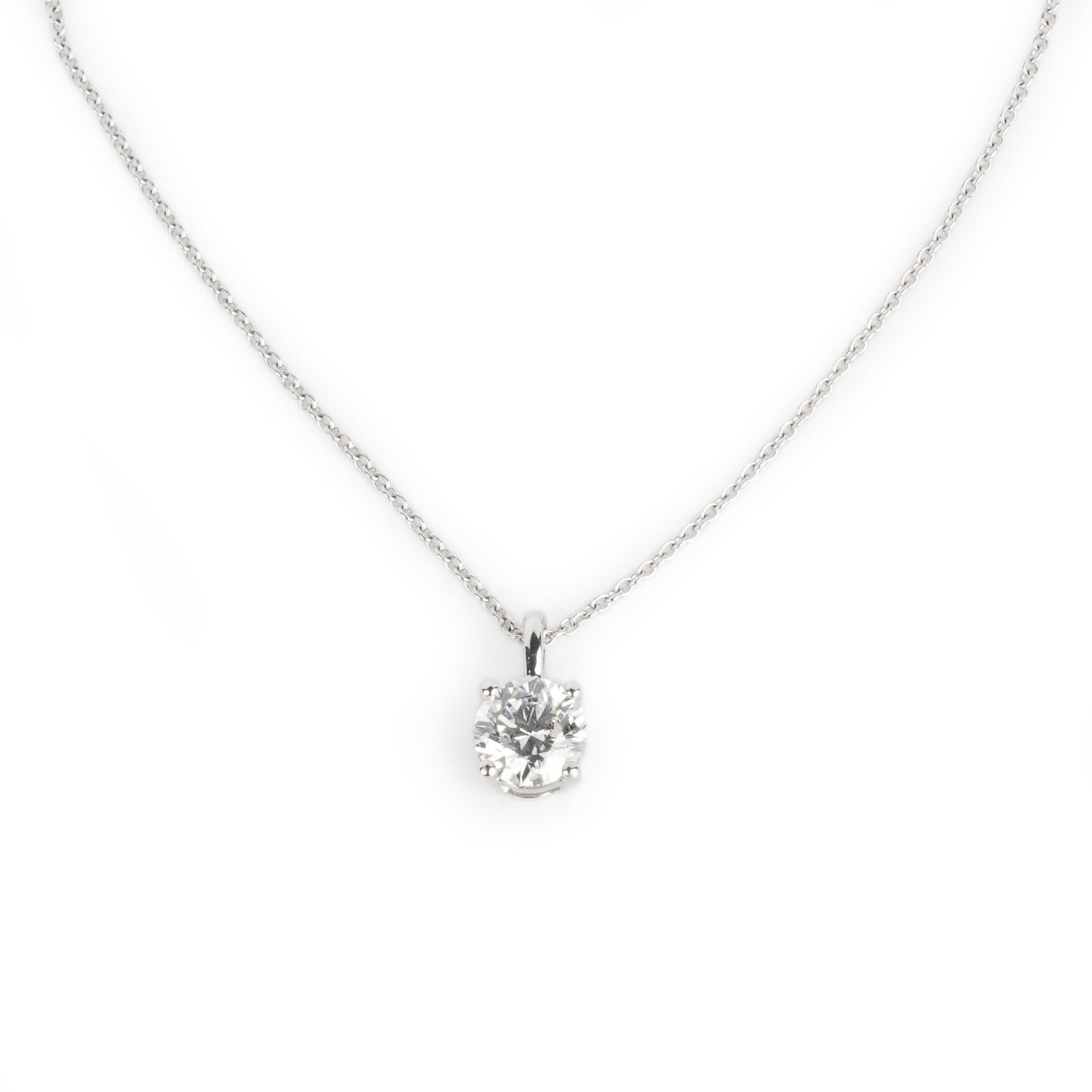 Four Claw Shiny O Necklace