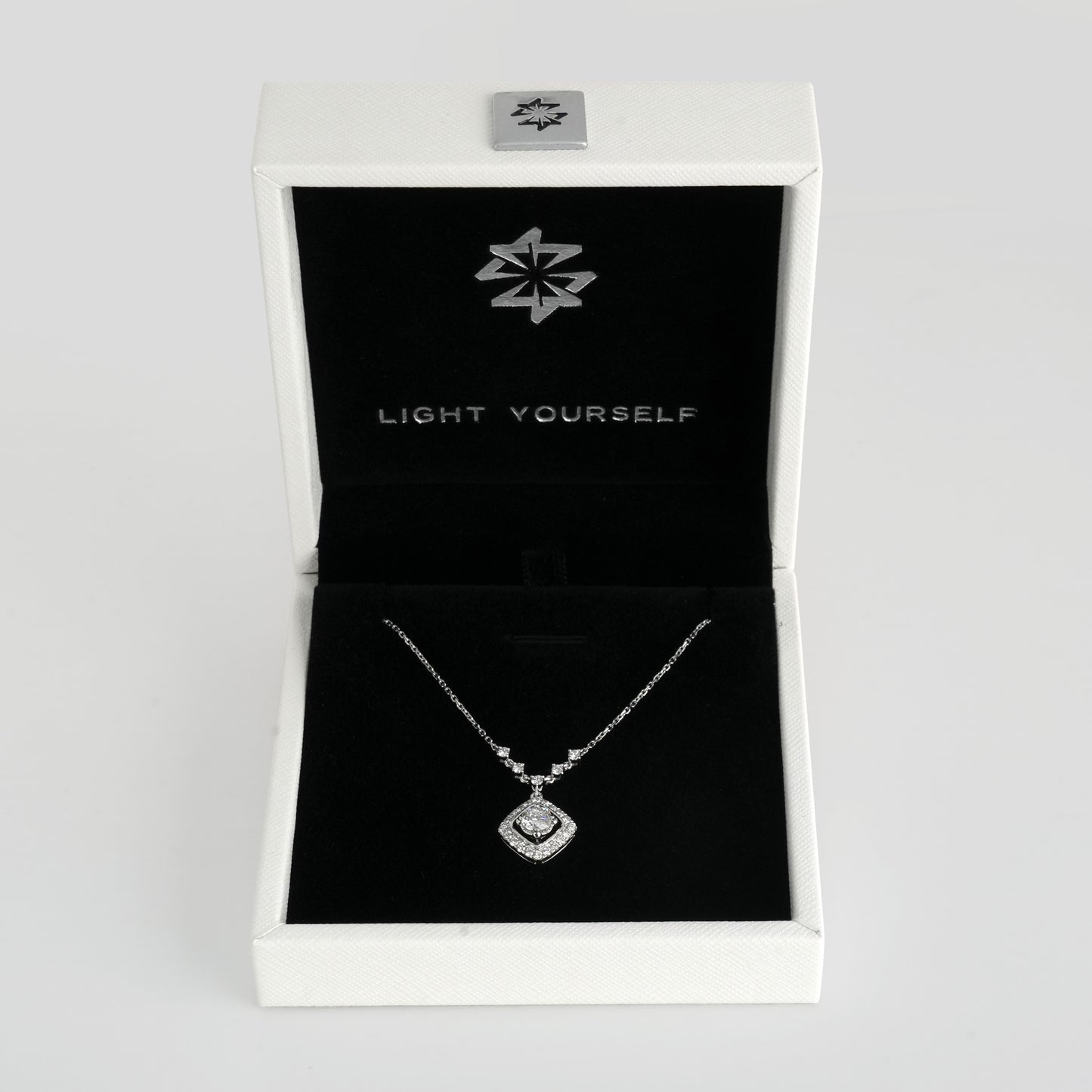 Small Sugar Cube Necklace