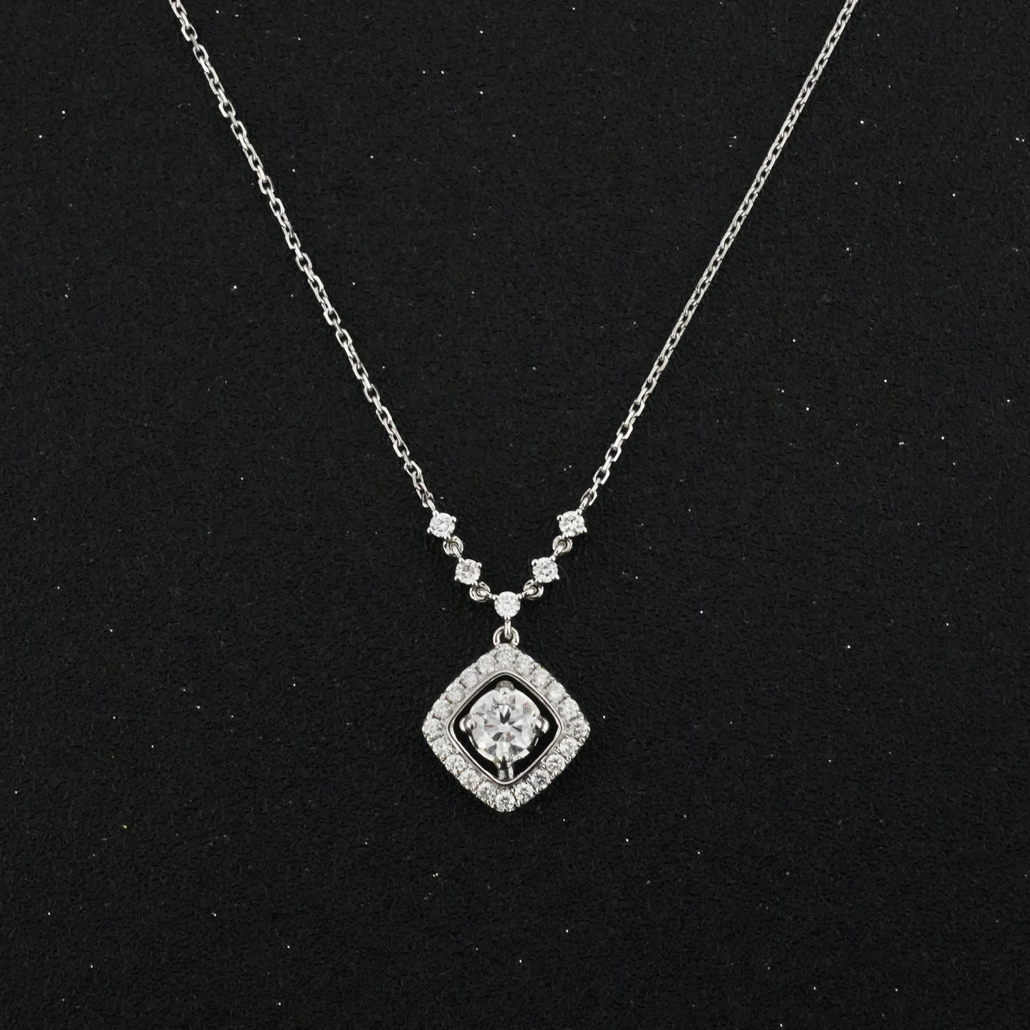 Small Sugar Cube Necklace