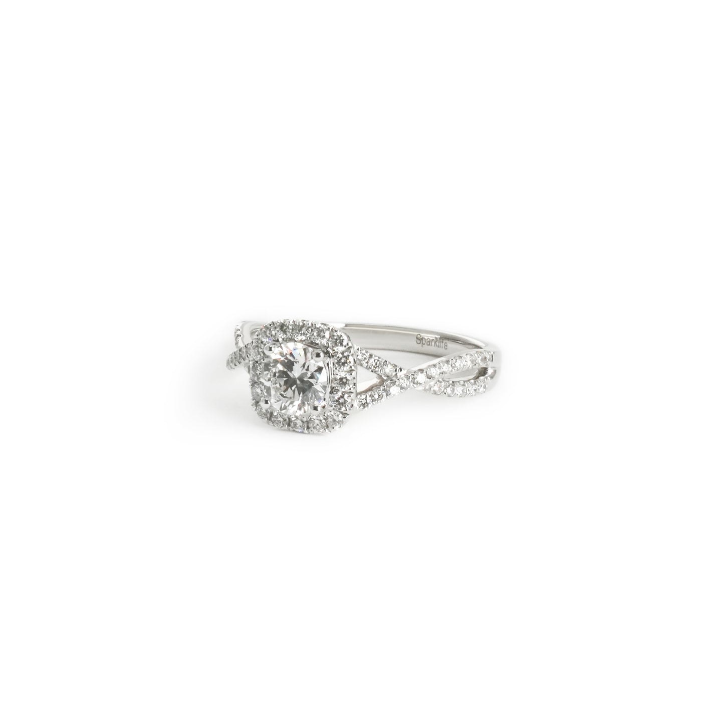 Sugar Cube Twisted Arm Ring