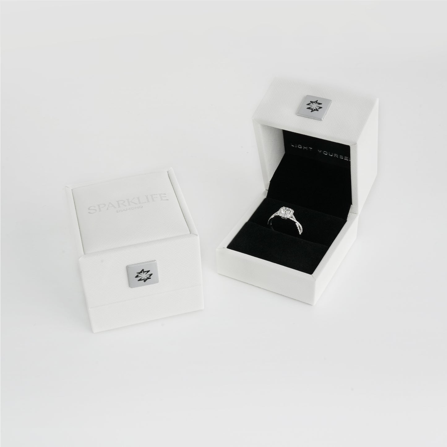 Sugar Cube Twisted Arm Ring