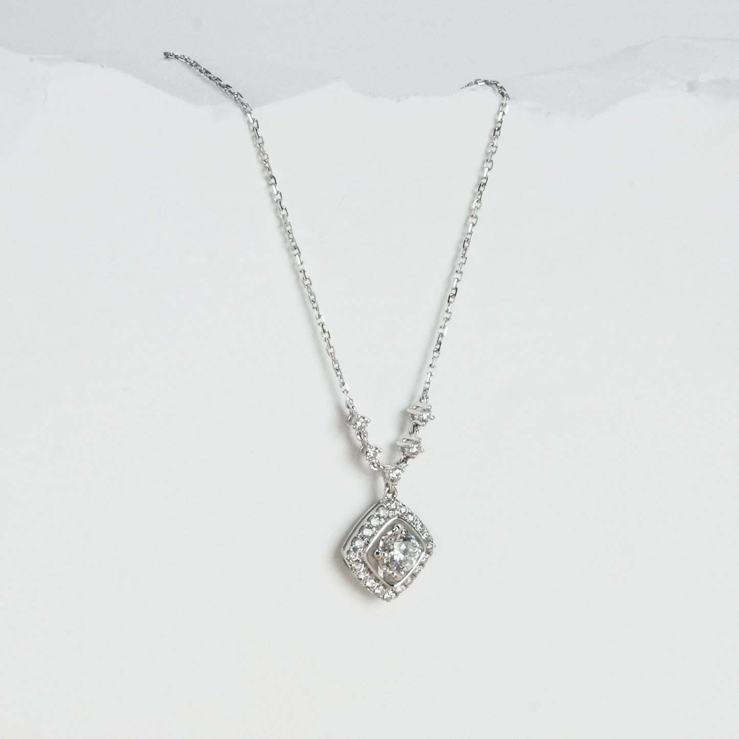 Small Sugar Cube Necklace