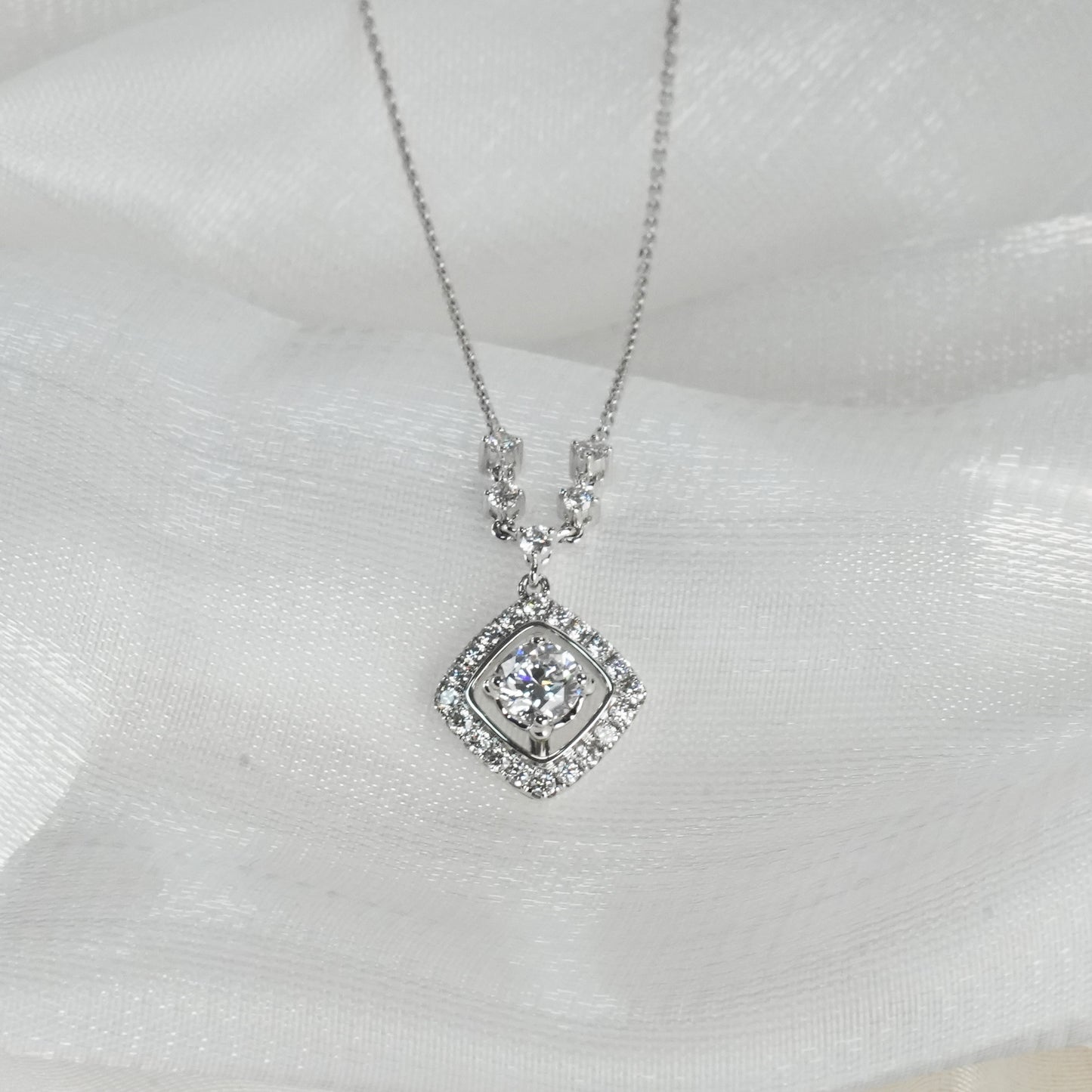 Small Sugar Cube Necklace