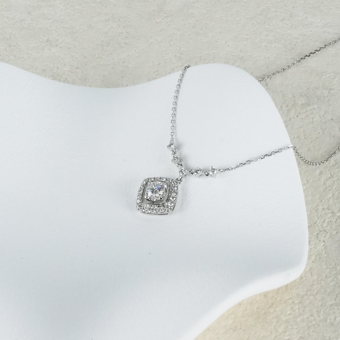 Small Sugar Cube Necklace