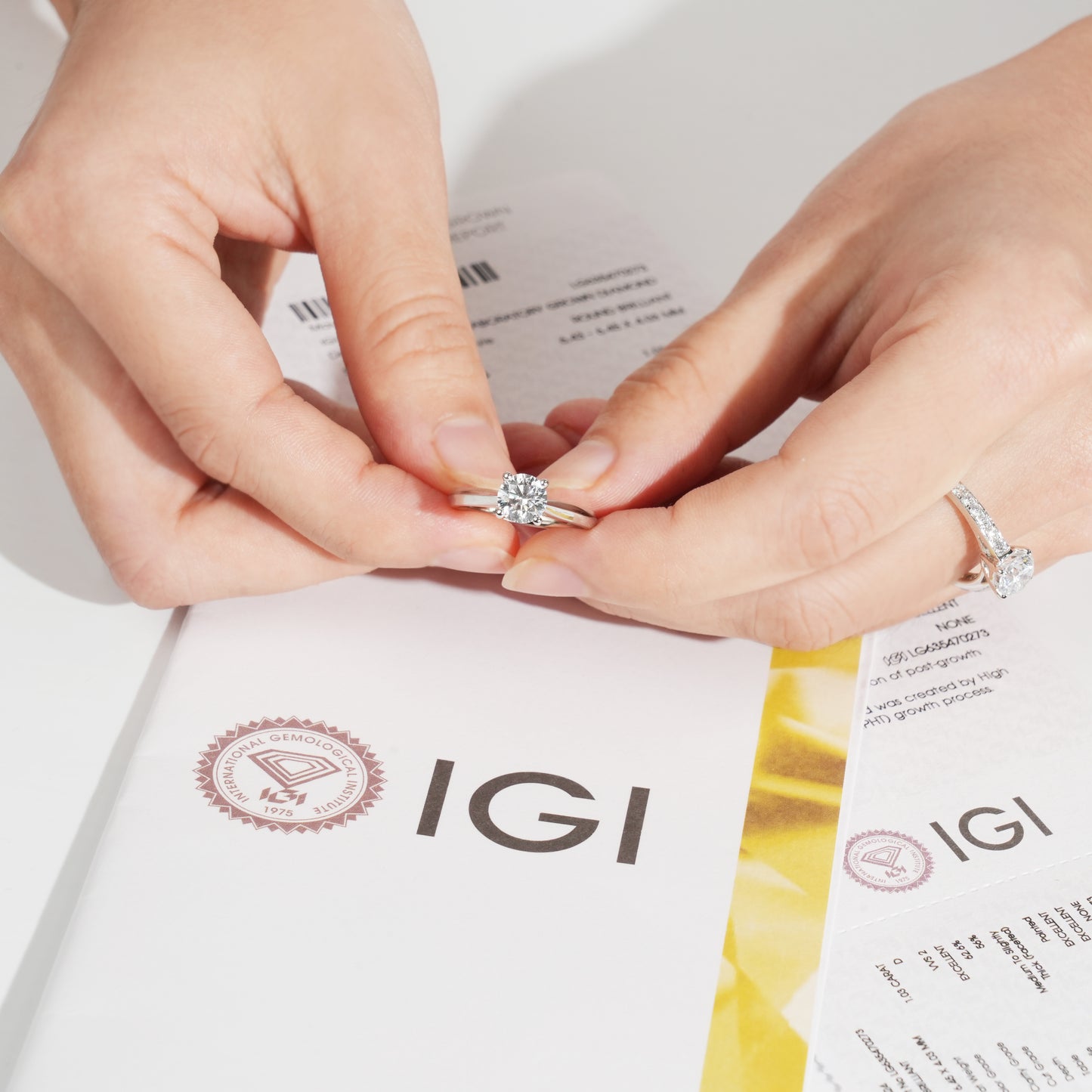 Classic Four Claw Ring