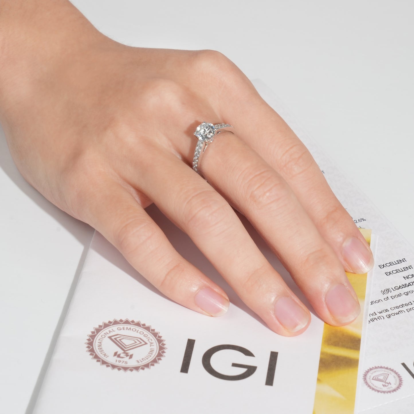 Starlight Four Claw Diamond Ring