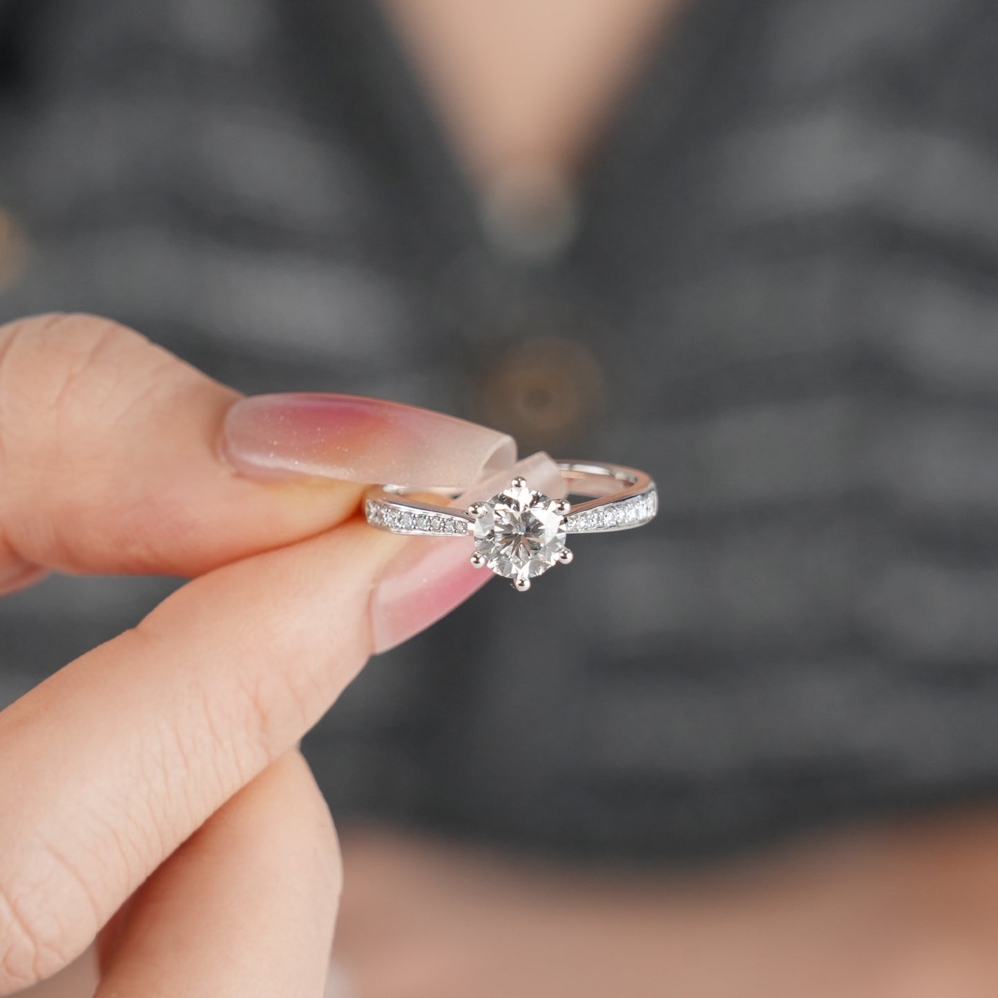 Starlight Six Claw Diamond Ring