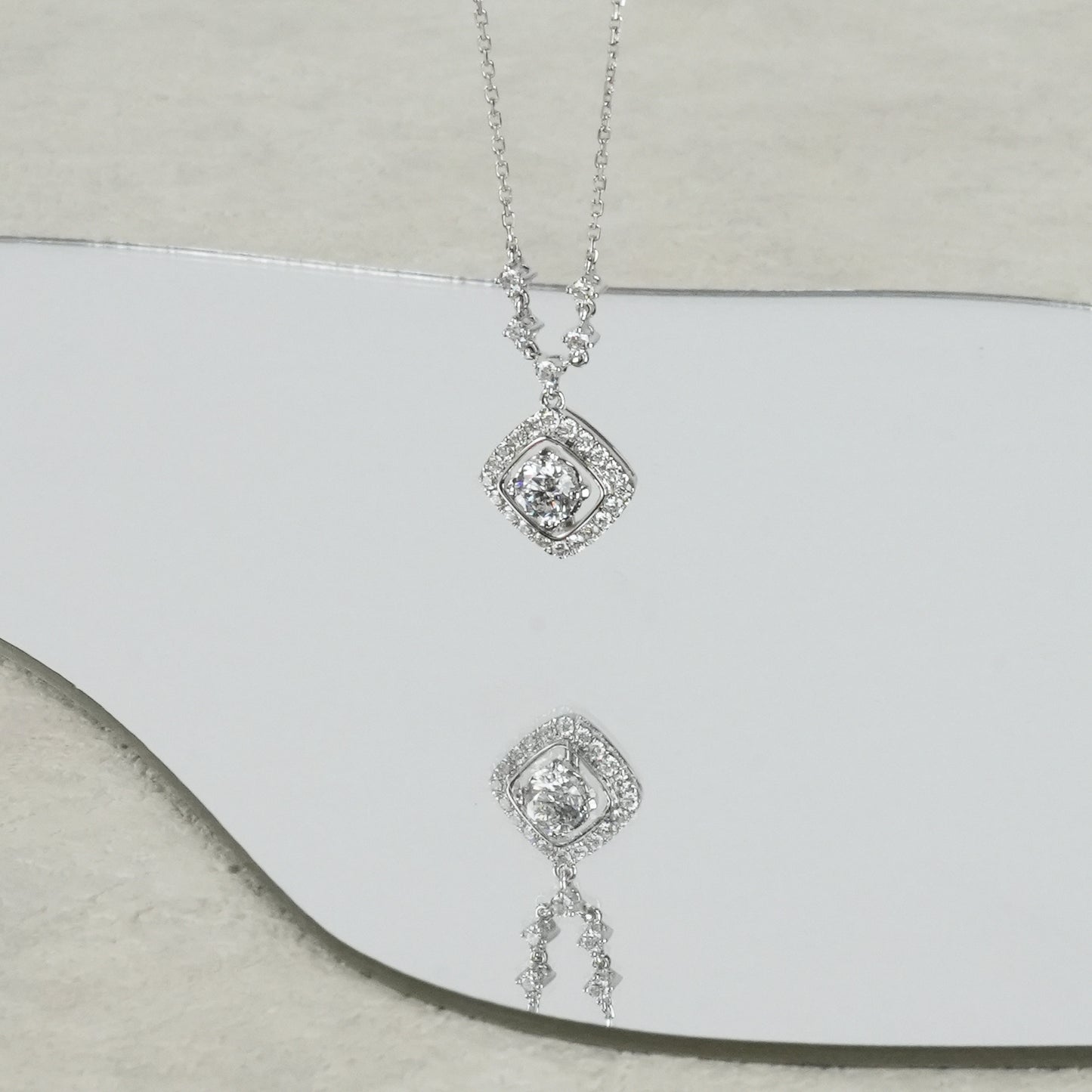 Small Sugar Cube Necklace
