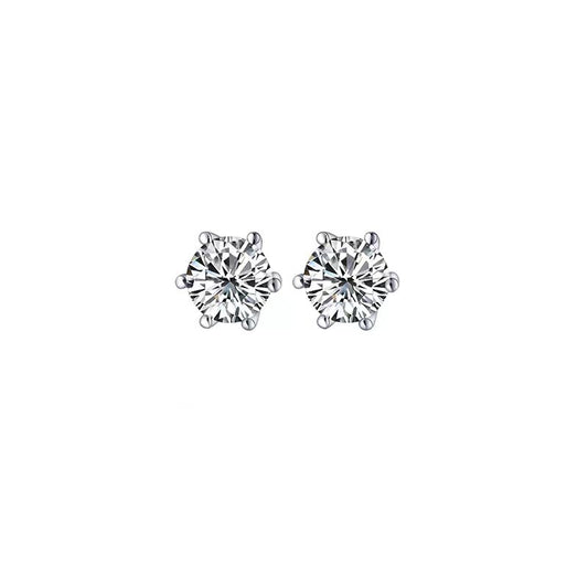 Radiant Hexagonal Luminary Lab-Grown Diamond Earrings