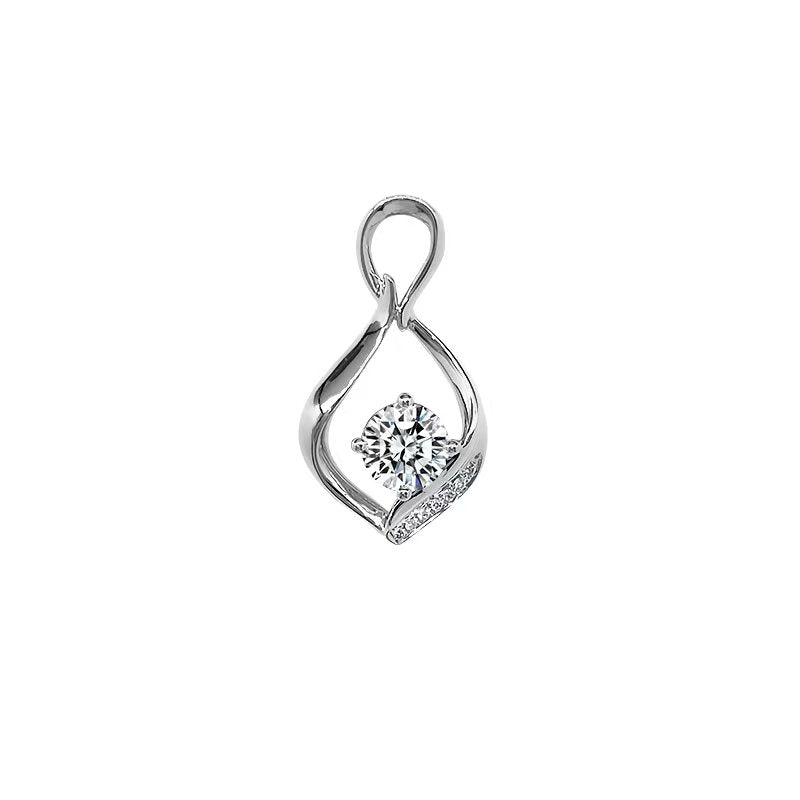 Silver Melody Luminance Lab-Grown Diamond Pendant