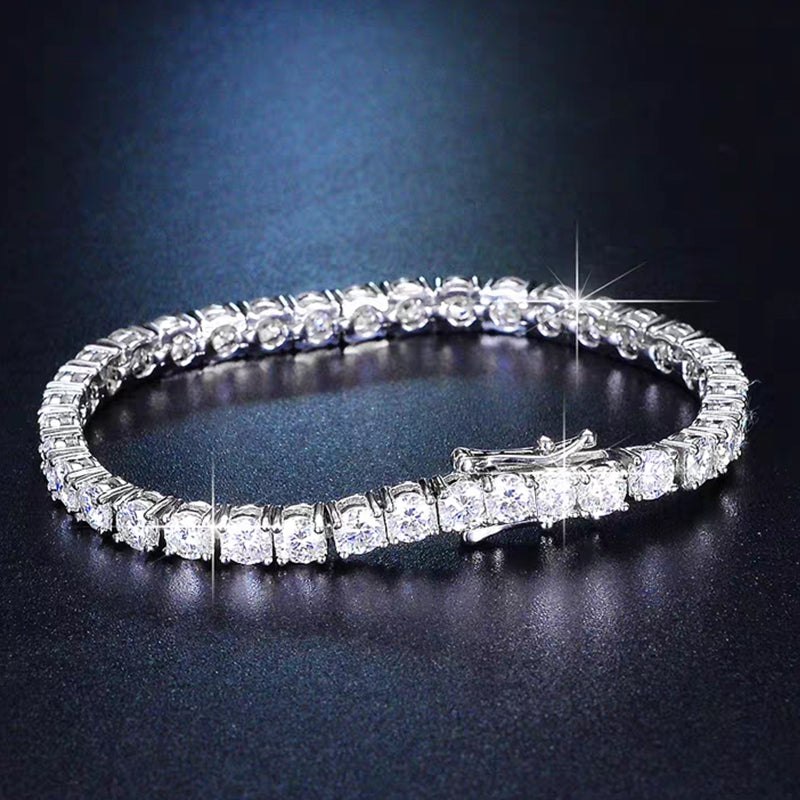 Enchanting Dance Shadow Lab-Grown Diamond Bracelet